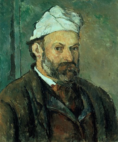 自画像、1875-77 作： Paul Cézanne